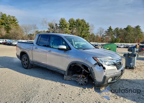2019 Honda Ridgeline Sport z USA, uszkodzony, nr VIN 5FPYK3F13KB042950